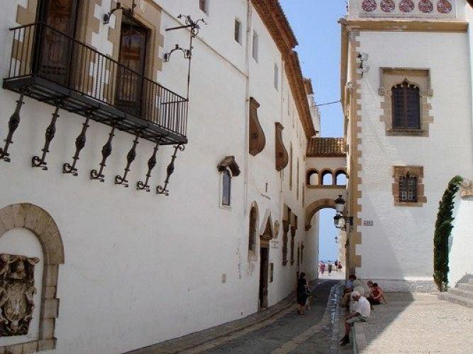 Sunny Apartment Central Sitges Extérieur photo